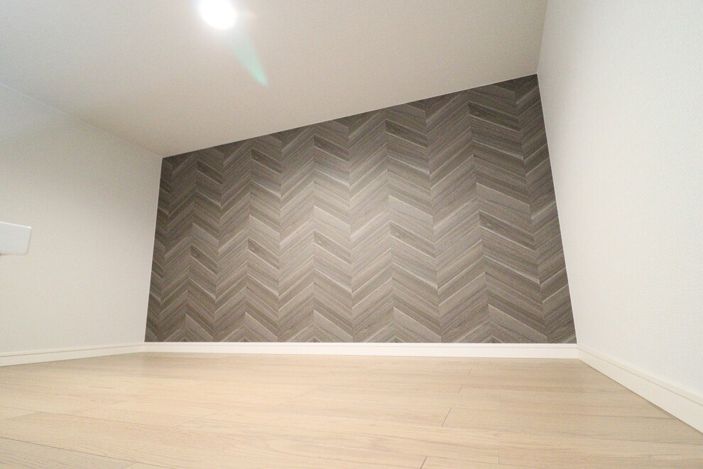 ブラウンのキッチンがかわいいおうち