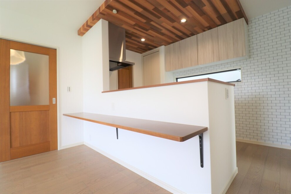 Wood×Whiteの心地よい空間