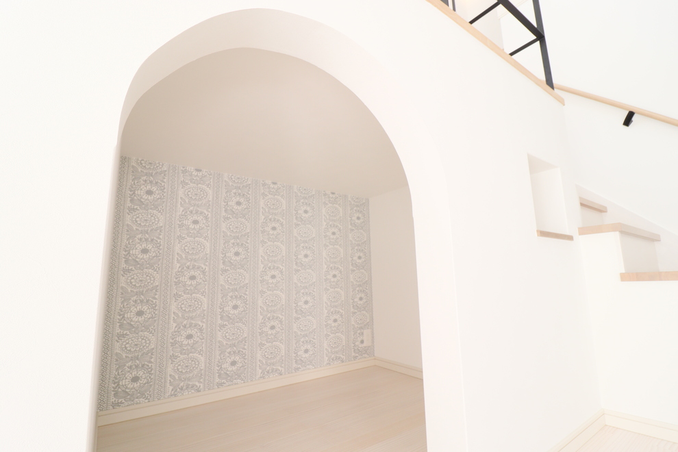 スキップフロアのある家族が集まるおうち