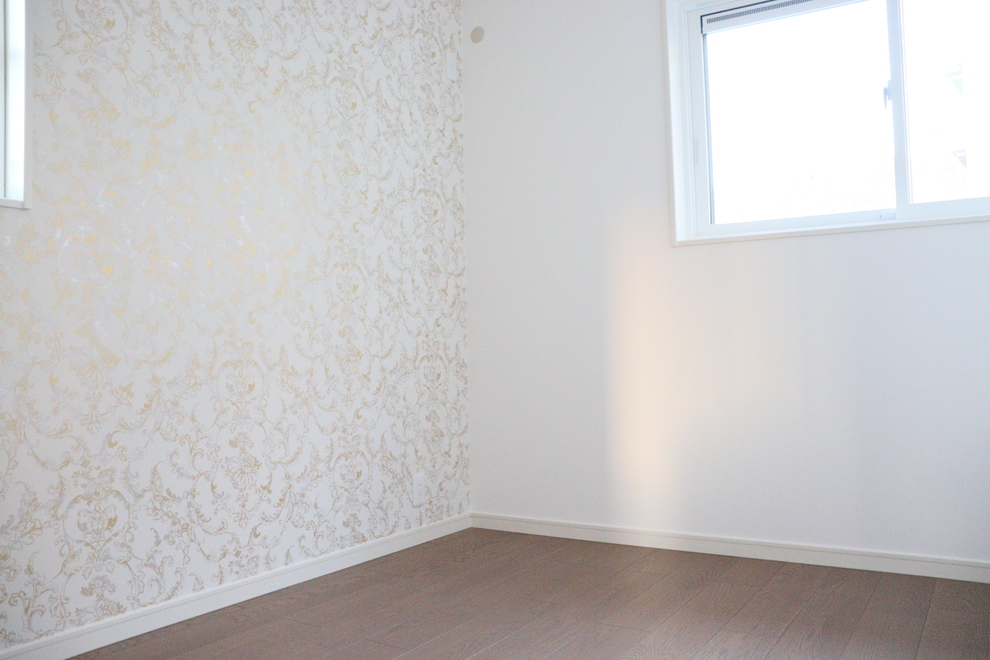 アクセントカラーのあるおうち