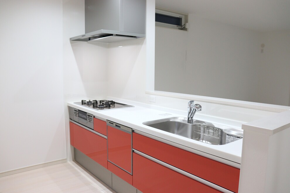 アクセントカラーのあるおうち