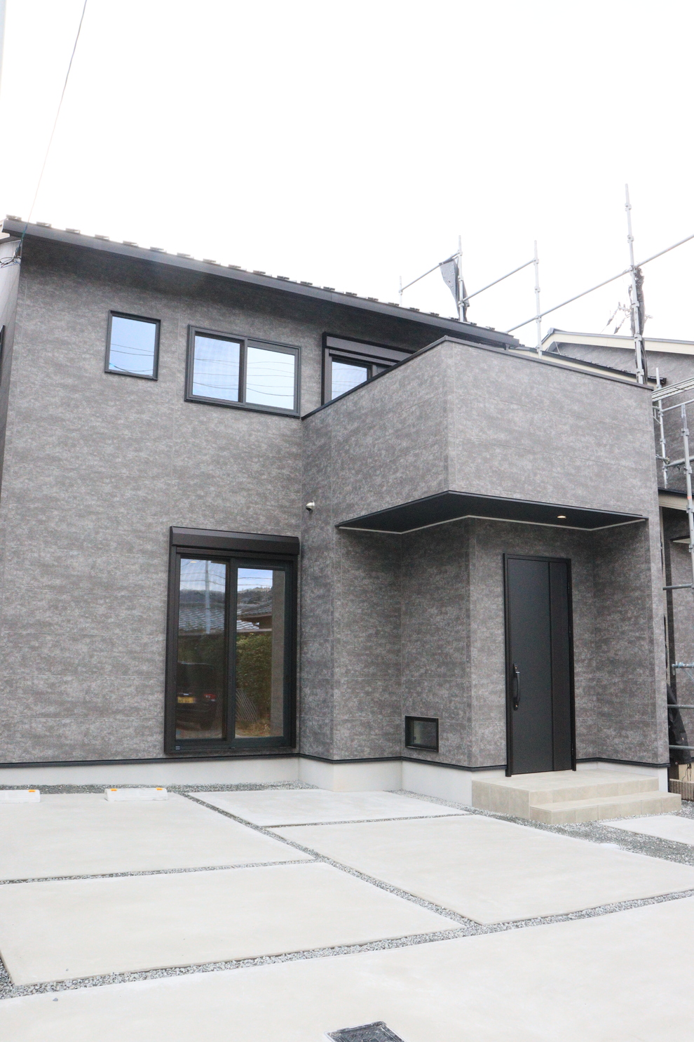 ブラック基調でスタイリッシュなこだわり空間