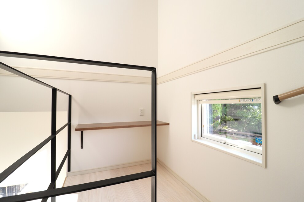 スキップフロアのある家族が集まるおうち