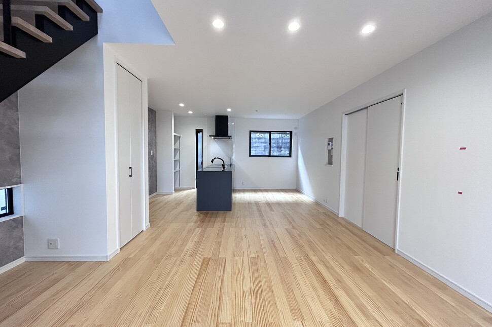 ブラック基調でスタイリッシュなこだわり空間