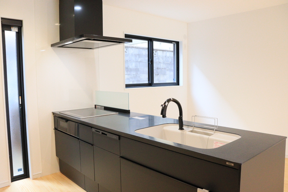 ブラック基調でスタイリッシュなこだわり空間