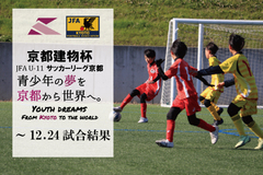第4回「京都建物杯」JFA U-11 サッカーリーグ京都　試合結果