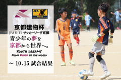第4回「京都建物杯」JFA U-11 サッカーリーグ京都　試合結果