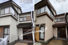 \ 屋根＋外壁塗装工事 /