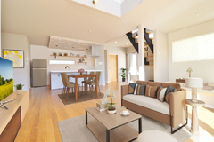 ＼祝園駅駅モデルハウス 完成間近／