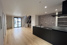 ブラック基調でスタイリッシュなこだわり空間