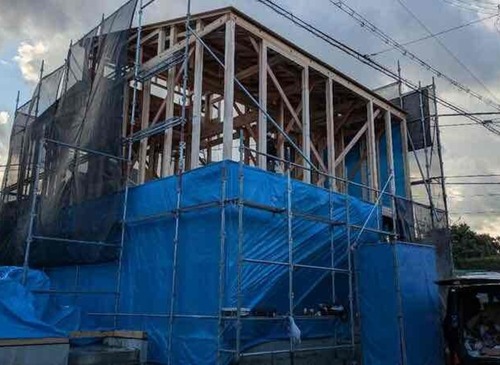 モデルハウス進捗状況