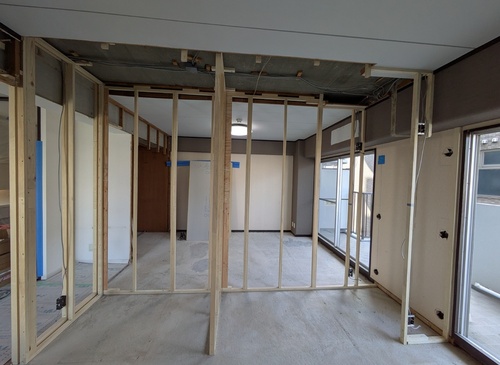 【クローゼット新設工事】