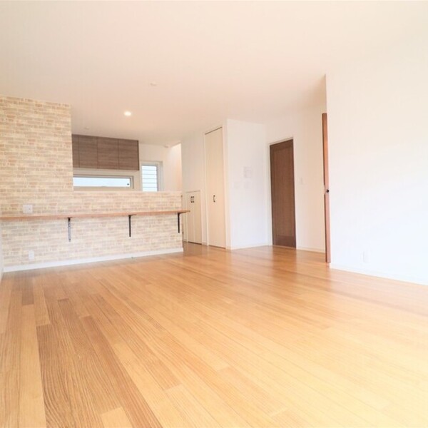 キッチンカウンターがかわいいおうち