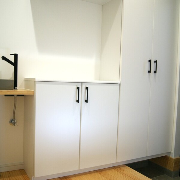 ブラック基調でスタイリッシュなこだわり空間