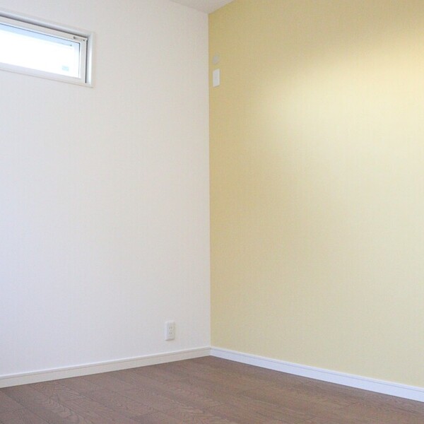 アクセントカラーのあるおうち