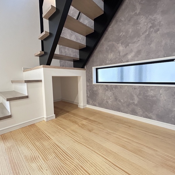 ブラック基調でスタイリッシュなこだわり空間