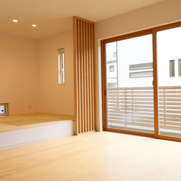 リビングに癒しを与える和ダイニング