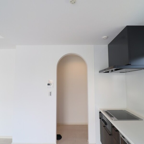 壁付けキッチンがおしゃれなおうち