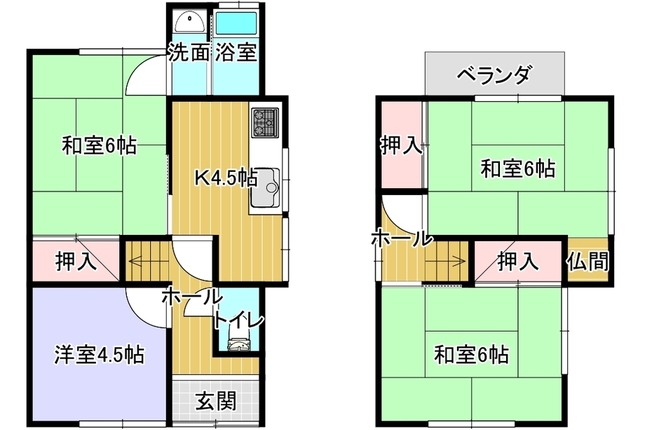 城陽市久世里ノ西_580万円